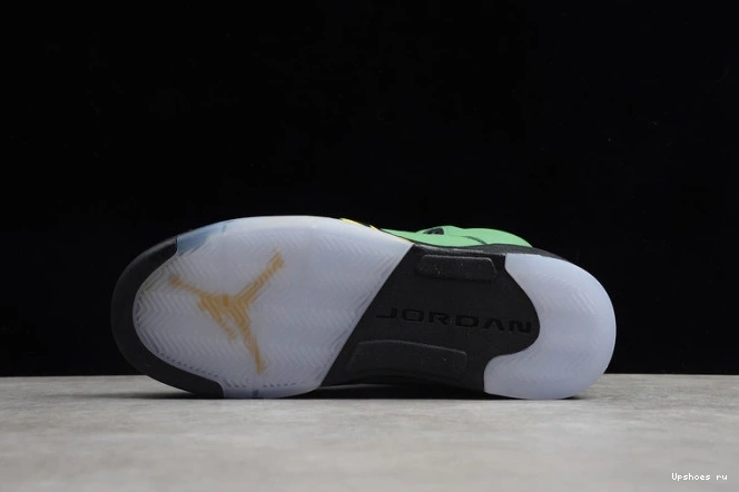 Air 5 Jordan 454803-535 Retro Oregon Ducks 0713